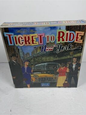 Ticket To Ride: New York Board Game Days of Wonder Complete Sealed Game NEW